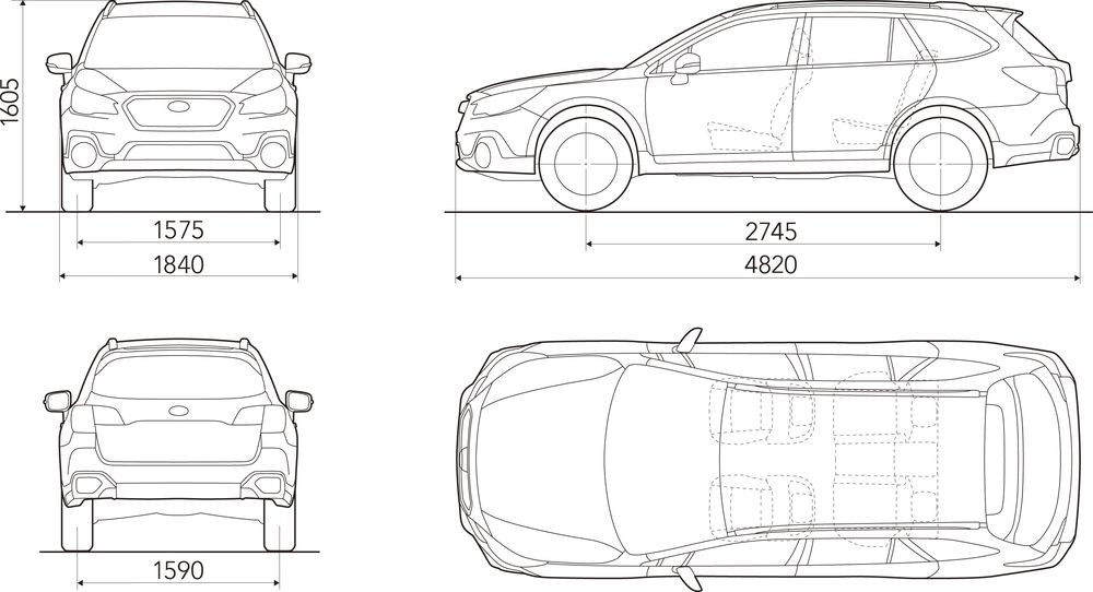 SUBARU Outback 19MY