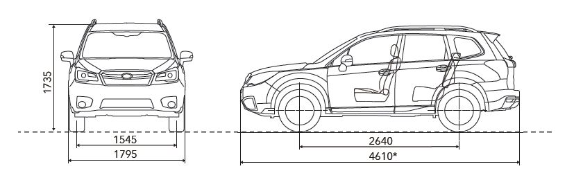 SUBARU Forester Linia modelowa 2.0D